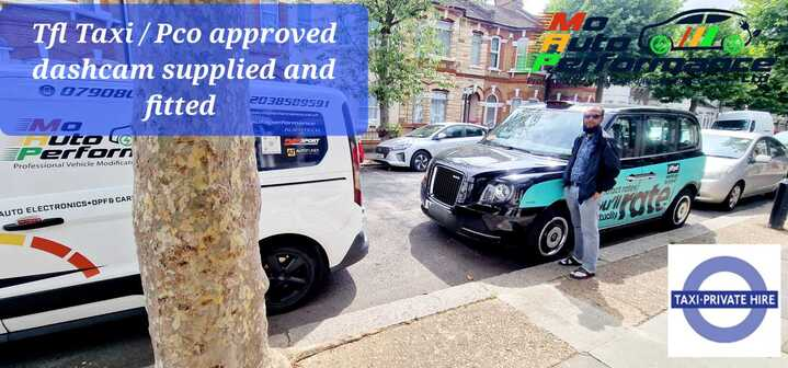 Mo Auto Performance | Tfl Taxi / Pco approved dashcam supplied and fitted